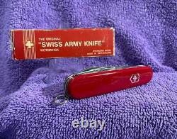 REDUCED FOR 24 HRS ONLY 1961-1968 VICTORINOX SWISS ARMY KNIFE #134U RARE WithBOX