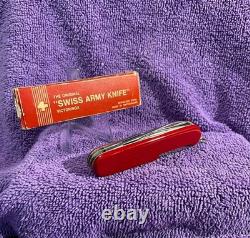 REDUCED FOR 24 HRS ONLY 1961-1968 VICTORINOX SWISS ARMY KNIFE #134U RARE WithBOX