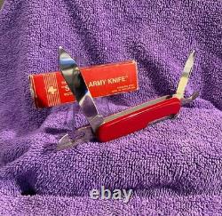 REDUCED FOR 24 HRS ONLY 1961-1968 VICTORINOX SWISS ARMY KNIFE #134U RARE WithBOX