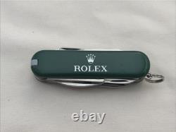 ROLEX Victorinox Swiss Army Knife MiniChamp Rolex Green 58mm