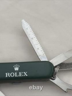 ROLEX Victorinox Swiss Army Knife MiniChamp Rolex Green 58mm