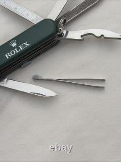 ROLEX Victorinox Swiss Army Knife MiniChamp Rolex Green 58mm