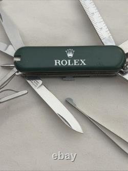 ROLEX Victorinox Swiss Army Knife MiniChamp Rolex Green 58mm