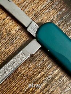 ROLEX WENGER DELEMONT Swiss Army KNIFE Switzerland / Box & sheath/ Collectible