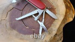 Rare 1957-74 Swiss Army Knife Victoria Victorinox Huntsman Red 765