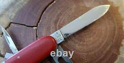 Rare 1957-74 Swiss Army Knife Victoria Victorinox Huntsman Red 765