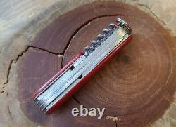 Rare 1957-74 Swiss Army Knife Victoria Victorinox Huntsman Red 765