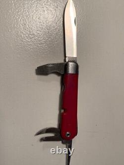 Rare 1959 Wengerinox with Grilon Handle Model 1951 Swiss Army Military Knife