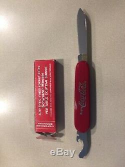 Rare 80's Victorinox Bantam Coca-Cola Coke 84mm Swiss Army Knife