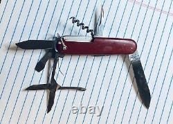 Rare Abercrombie & Fitch SWISS ARMY KNIFE Victorinox Officier Suisse Rostfrei