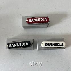 Rare Banned LA Swiss Army Knife Set Of 3 Melrose Los Angeles Red White Black