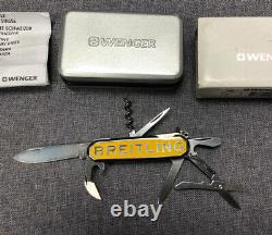 Rare Breitling Knife Multi Tool Swiss Army Camping made by Wenger