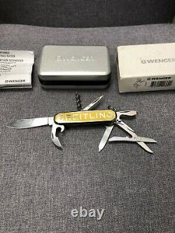 Rare Breitling Knife Multi Tool Swiss Army Camping made by Wenger