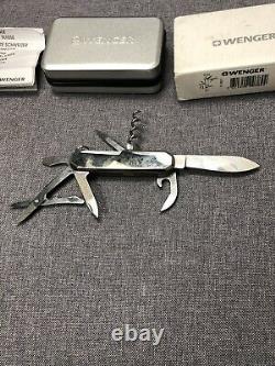 Rare Breitling Knife Multi Tool Swiss Army Camping made by Wenger