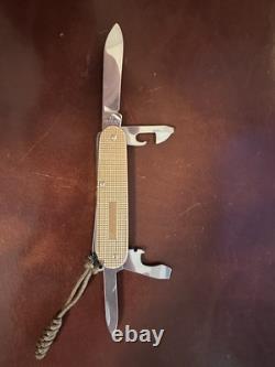 Rare Collectible Vintage Victorinox Gold Copper Alox Cadet 84mm Limited Edition