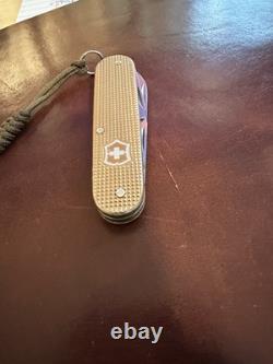 Rare Collectible Vintage Victorinox Gold Copper Alox Cadet 84mm Limited Edition