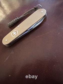 Rare Collectible Vintage Victorinox Gold Copper Alox Cadet 84mm Limited Edition