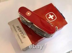 Rare Couteau Suisse Wenger Delemont Model 15403 Swiss Army Knife