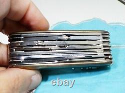 Rare Large Tiffany Sterling Victorinox Silver Swiss Army Knife