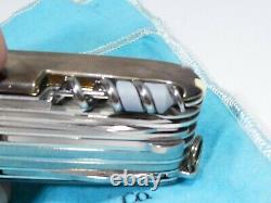 Rare Large Tiffany Sterling Victorinox Silver Swiss Army Knife