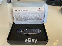 Rare Limited Edition Alox 2015 Victorinox Navy Blue Swiss Army Knife Full Set