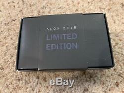 Rare Limited Edition Alox 2015 Victorinox Navy Blue Swiss Army Knife Pioneer