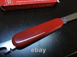 Rare NOS VTG 1980s Victorinox Swiss Army Bantam Coke Coca Cola Metal 84mm Knife