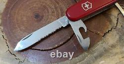 Rare Original Victorinox Rainier Serrated Swiss Army Knife 91mm. Great 280