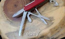 Rare Original Victorinox Rainier Serrated Swiss Army Knife 91mm. Great 280