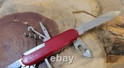 Rare Original Victorinox Rainier Serrated Swiss Army Knife 91mm. Great 280