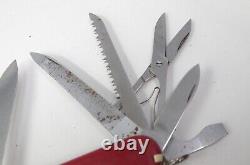 Rare Retired Victorinox Master Craftsman Swiss Army Pocket Knife Multi-Tool