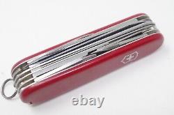 Rare Retired Victorinox Master Craftsman Swiss Army Pocket Knife Multi-Tool