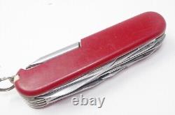 Rare Retired Victorinox Master Craftsman Swiss Army Pocket Knife Multi-Tool