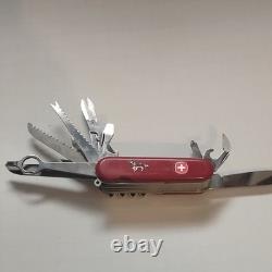 Rare Setter Pointer Wenger Delemont Switzerland Large Swiss Army Knife READ DESC