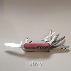 Rare Setter Pointer Wenger Delemont Switzerland Large Swiss Army Knife READ DESC
