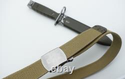 Rare Swiss Army Military Knife Bayonet Wenger Rifle StG 90 Stgw SIG SG 550 +belt