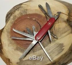 Rare Swiss Army Victoria 1960s Champion Knife With Bail Great Condition J38
