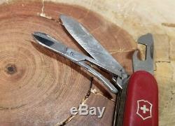 Rare Swiss Army Victoria 1960s Champion Knife With Bail Great Condition J38