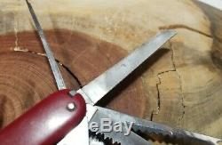 Rare Swiss Army Victoria 1960s Champion Knife With Bail Great Condition J38