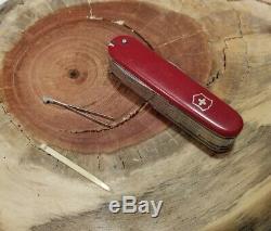 Rare Swiss Army Victoria 1960s Champion Knife With Bail Great Condition J38