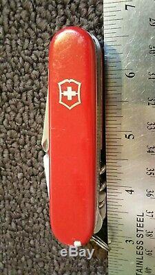 Rare Swiss Army Victorinox Yeoman Pocket Knife Multi Tool Blade Edc