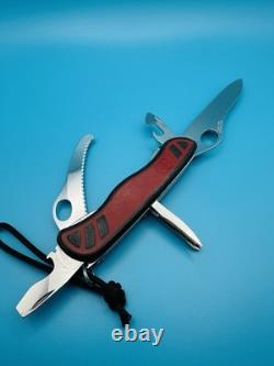 Rare VICTORINOX Dual Pro X Swiss Army Knife Multi Tool 111mm GRIP Red / Black