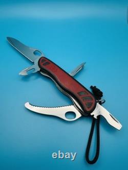 Rare VICTORINOX Dual Pro X Swiss Army Knife Multi Tool 111mm GRIP Red / Black