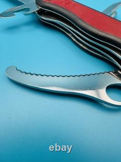 Rare VICTORINOX Dual Pro X Swiss Army Knife Multi Tool 111mm GRIP Red / Black