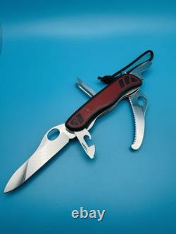 Rare VICTORINOX Dual Pro X Swiss Army Knife Multi Tool 111mm GRIP Red / Black
