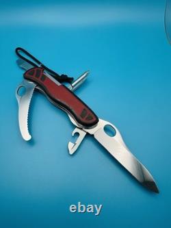 Rare VICTORINOX Dual Pro X Swiss Army Knife Multi Tool 111mm GRIP Red / Black