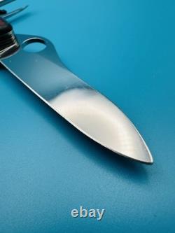 Rare VICTORINOX Dual Pro X Swiss Army Knife Multi Tool 111mm GRIP Red / Black