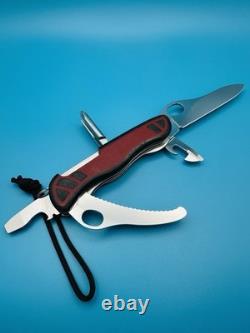 Rare VICTORINOX Dual Pro X Swiss Army Knife Multi Tool 111mm GRIP Red / Black
