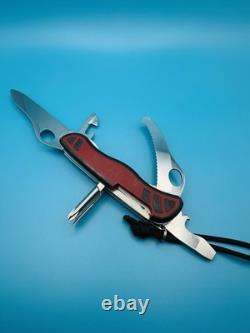 Rare VICTORINOX Dual Pro X Swiss Army Knife Multi Tool 111mm GRIP Red / Black