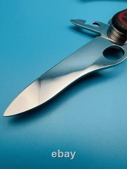 Rare VICTORINOX Dual Pro X Swiss Army Knife Multi Tool 111mm GRIP Red / Black